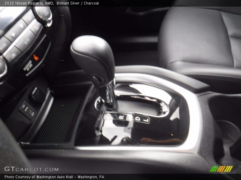 Brilliant Silver / Charcoal 2015 Nissan Rogue SL AWD