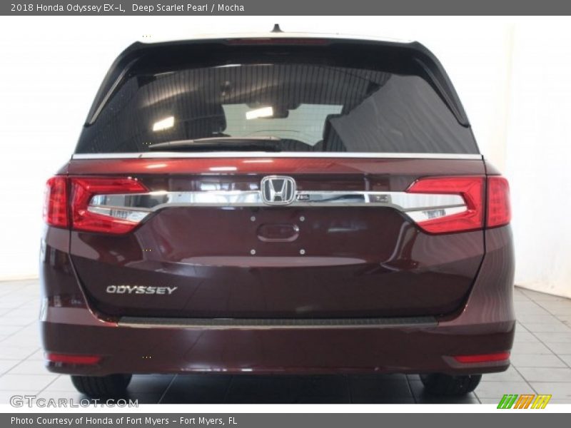 Deep Scarlet Pearl / Mocha 2018 Honda Odyssey EX-L