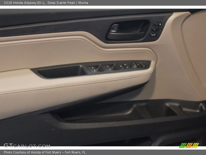 Deep Scarlet Pearl / Mocha 2018 Honda Odyssey EX-L