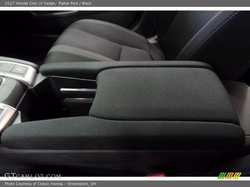 Rallye Red / Black 2017 Honda Civic LX Sedan