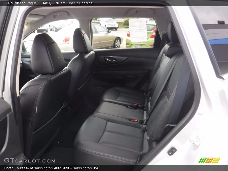 Brilliant Silver / Charcoal 2015 Nissan Rogue SL AWD