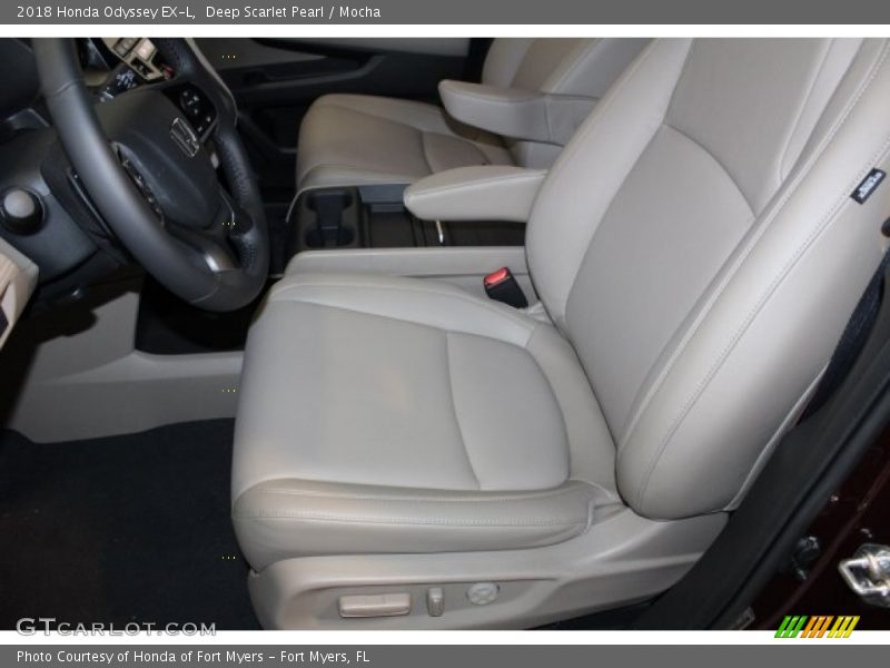 Deep Scarlet Pearl / Mocha 2018 Honda Odyssey EX-L