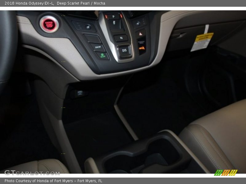 Deep Scarlet Pearl / Mocha 2018 Honda Odyssey EX-L