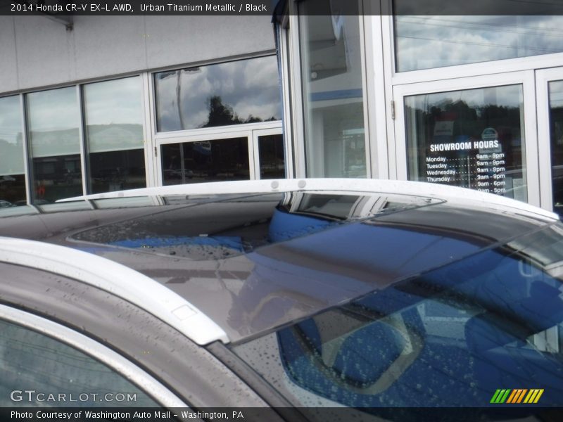 Urban Titanium Metallic / Black 2014 Honda CR-V EX-L AWD