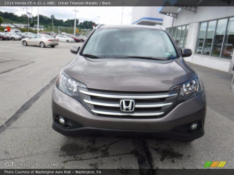 Urban Titanium Metallic / Black 2014 Honda CR-V EX-L AWD