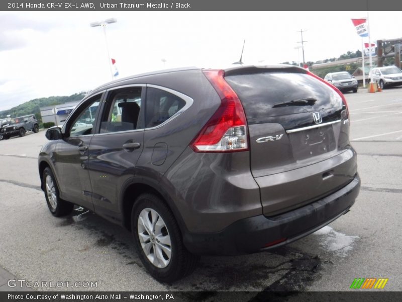 Urban Titanium Metallic / Black 2014 Honda CR-V EX-L AWD