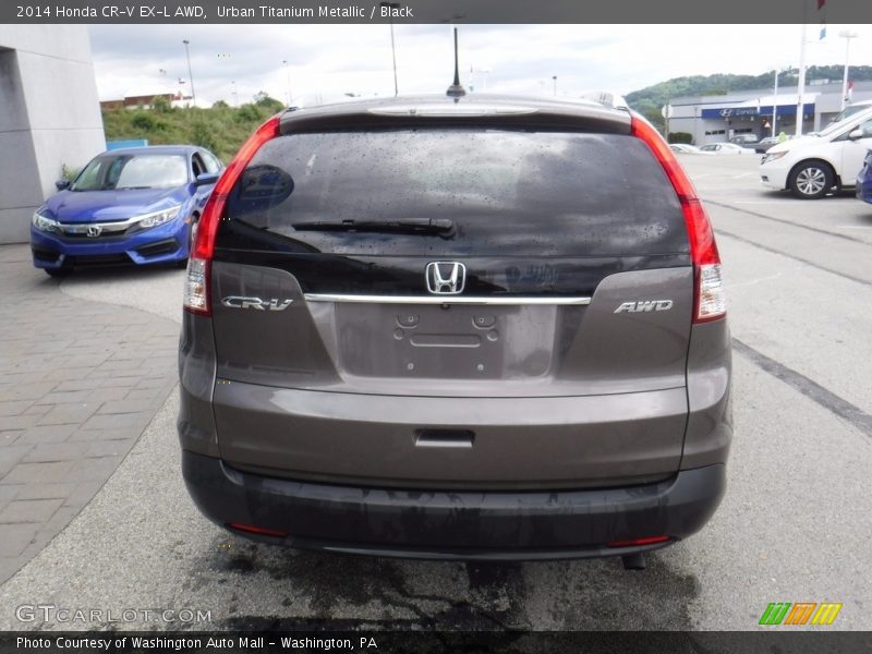 Urban Titanium Metallic / Black 2014 Honda CR-V EX-L AWD