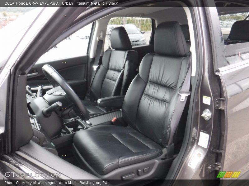 Urban Titanium Metallic / Black 2014 Honda CR-V EX-L AWD