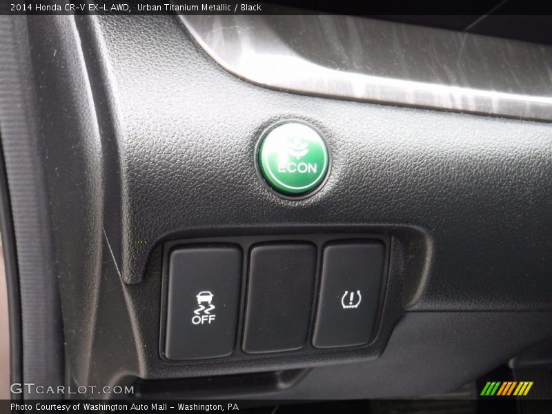 Urban Titanium Metallic / Black 2014 Honda CR-V EX-L AWD
