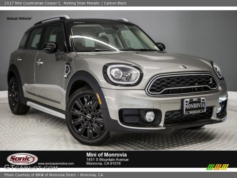 Melting Silver Metallic / Carbon Black 2017 Mini Countryman Cooper S