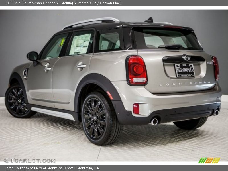 Melting Silver Metallic / Carbon Black 2017 Mini Countryman Cooper S