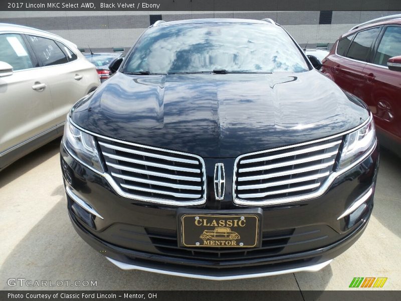 Black Velvet / Ebony 2017 Lincoln MKC Select AWD
