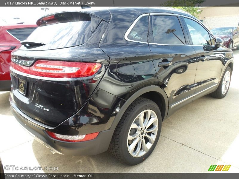 Black Velvet / Ebony 2017 Lincoln MKC Select AWD