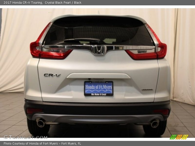 Crystal Black Pearl / Black 2017 Honda CR-V Touring