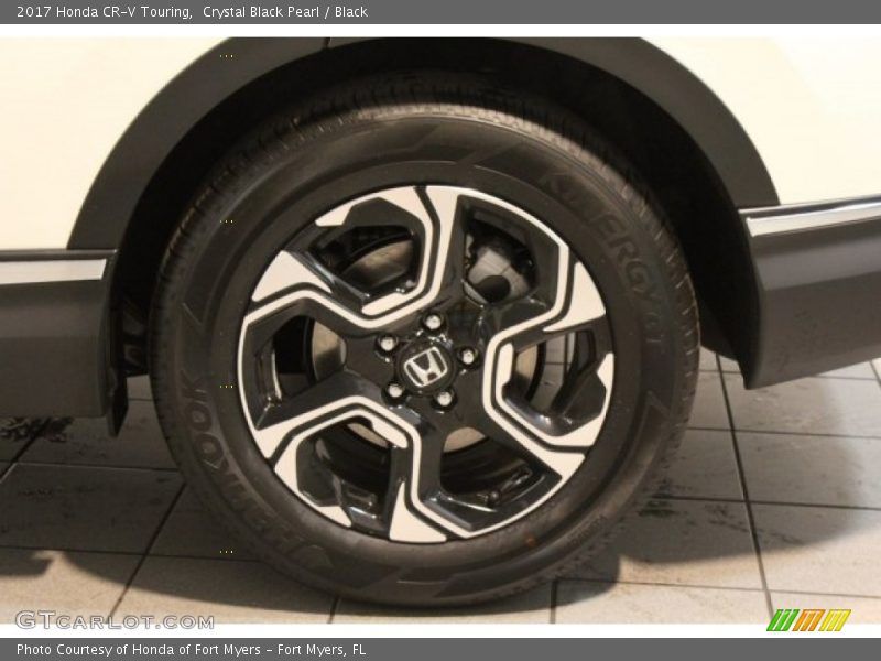 Crystal Black Pearl / Black 2017 Honda CR-V Touring