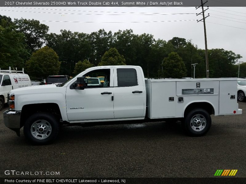 Summit White / Dark Ash/Jet Black 2017 Chevrolet Silverado 2500HD Work Truck Double Cab 4x4