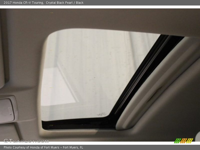 Crystal Black Pearl / Black 2017 Honda CR-V Touring