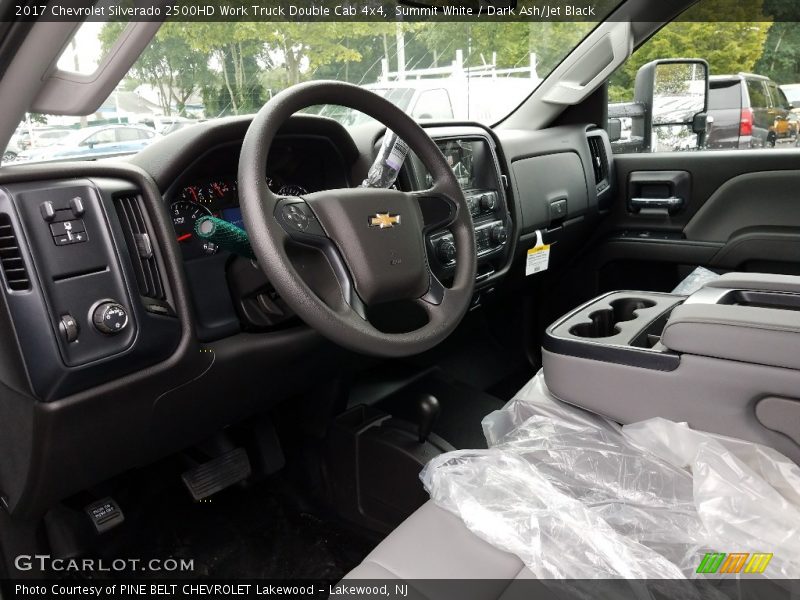 Summit White / Dark Ash/Jet Black 2017 Chevrolet Silverado 2500HD Work Truck Double Cab 4x4
