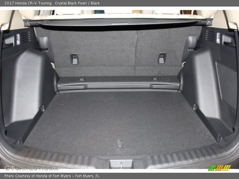 Crystal Black Pearl / Black 2017 Honda CR-V Touring