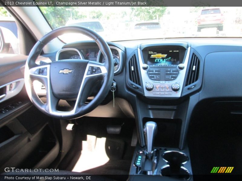 Champagne Silver Metallic / Light Titanium/Jet Black 2013 Chevrolet Equinox LT