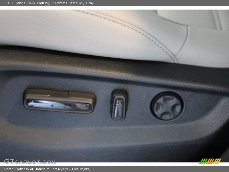 Gunmetal Metallic / Gray 2017 Honda CR-V Touring