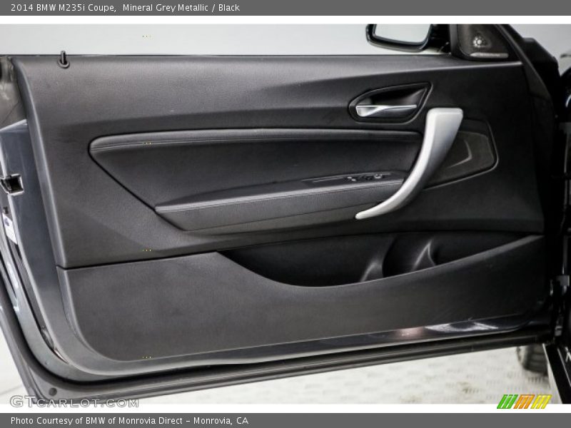 Mineral Grey Metallic / Black 2014 BMW M235i Coupe