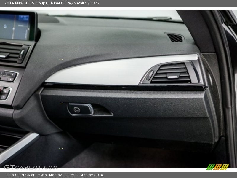 Mineral Grey Metallic / Black 2014 BMW M235i Coupe