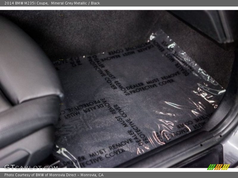 Mineral Grey Metallic / Black 2014 BMW M235i Coupe
