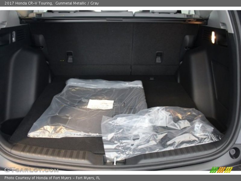 Gunmetal Metallic / Gray 2017 Honda CR-V Touring