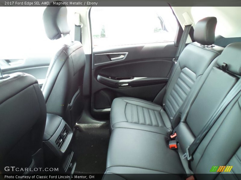 Magnetic Metallic / Ebony 2017 Ford Edge SEL AWD