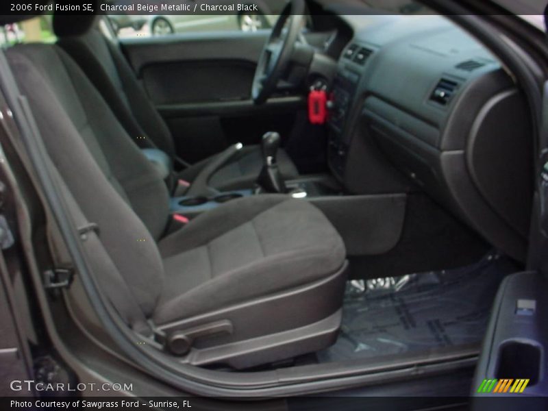 Charcoal Beige Metallic / Charcoal Black 2006 Ford Fusion SE