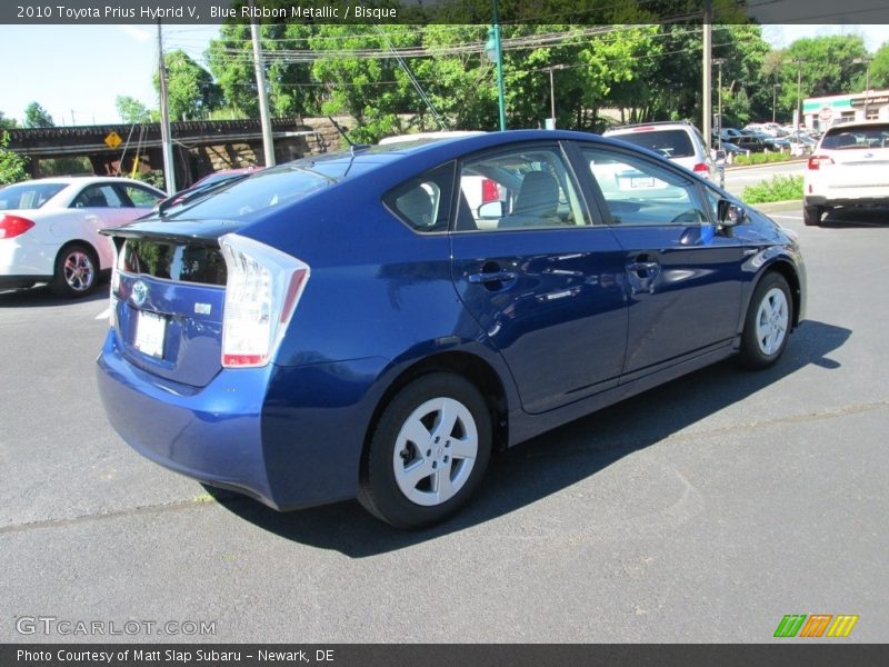 Blue Ribbon Metallic / Bisque 2010 Toyota Prius Hybrid V