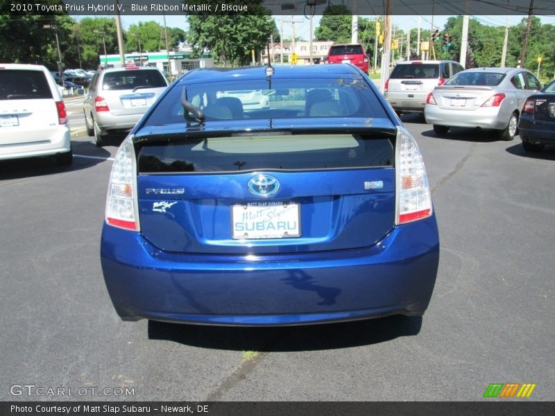 Blue Ribbon Metallic / Bisque 2010 Toyota Prius Hybrid V