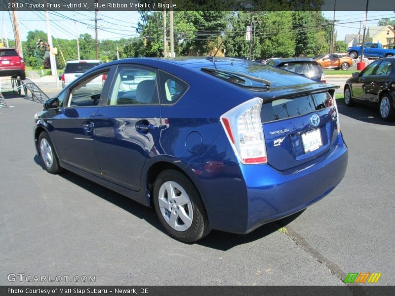 Blue Ribbon Metallic / Bisque 2010 Toyota Prius Hybrid V