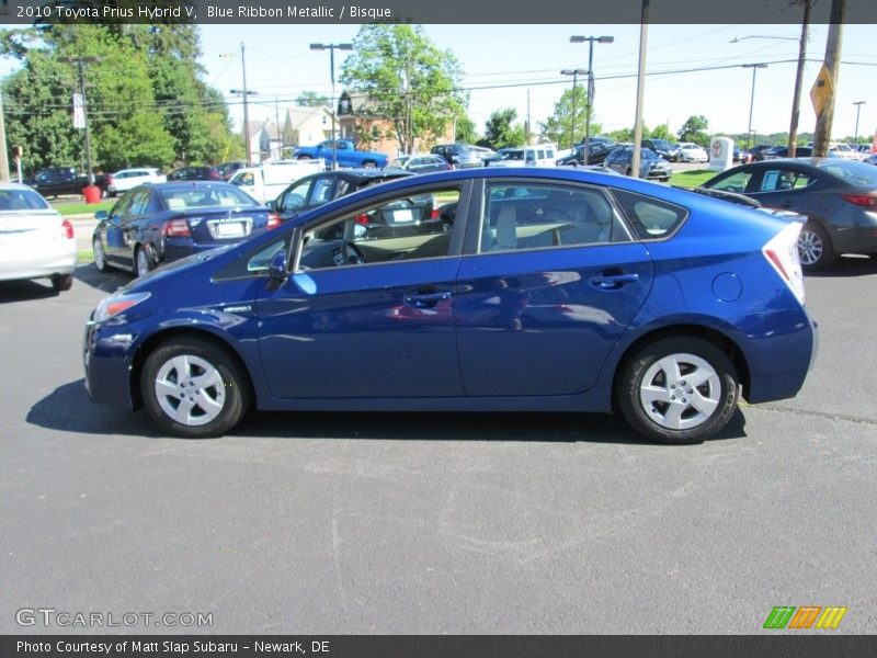 Blue Ribbon Metallic / Bisque 2010 Toyota Prius Hybrid V