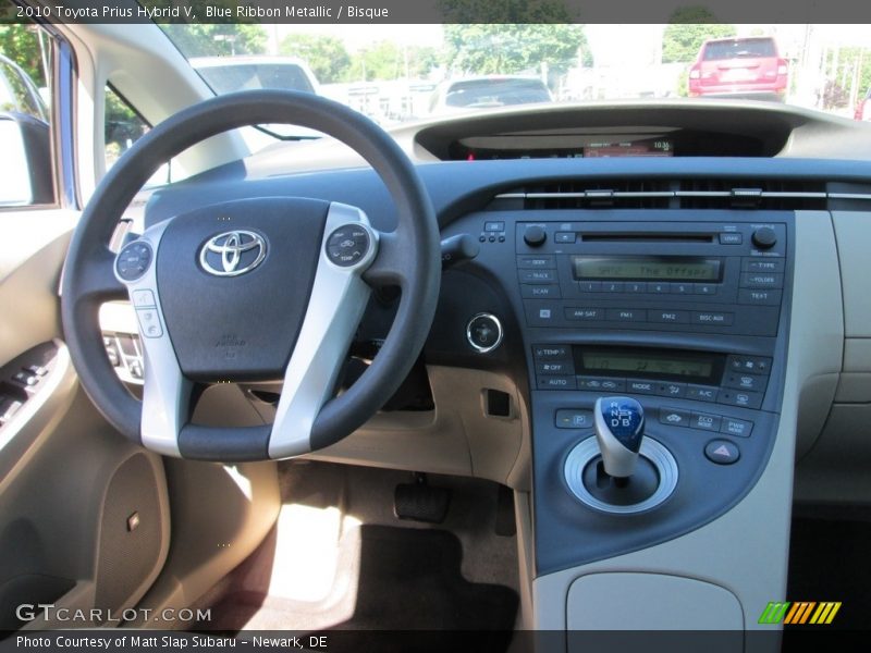 Blue Ribbon Metallic / Bisque 2010 Toyota Prius Hybrid V