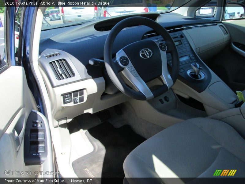 Blue Ribbon Metallic / Bisque 2010 Toyota Prius Hybrid V