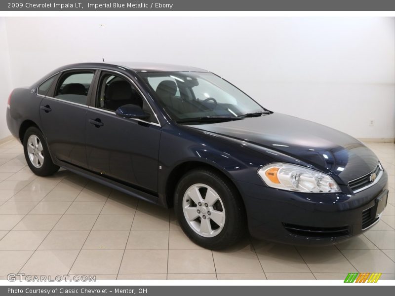 Imperial Blue Metallic / Ebony 2009 Chevrolet Impala LT