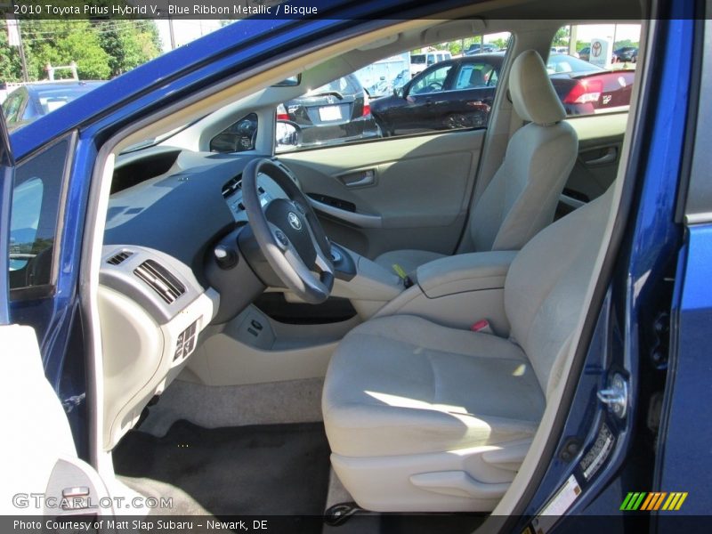 Blue Ribbon Metallic / Bisque 2010 Toyota Prius Hybrid V