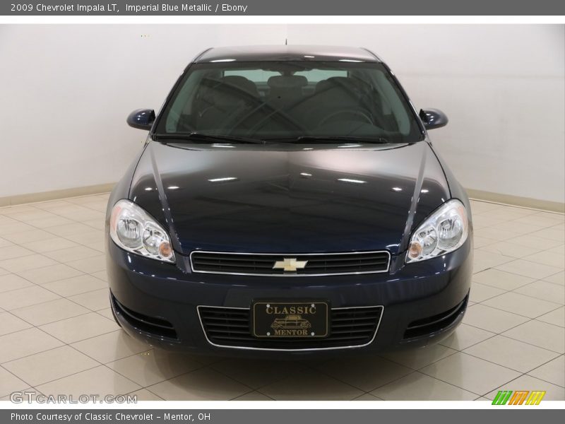 Imperial Blue Metallic / Ebony 2009 Chevrolet Impala LT