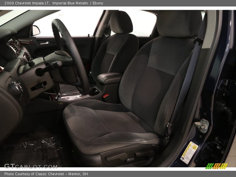 Imperial Blue Metallic / Ebony 2009 Chevrolet Impala LT