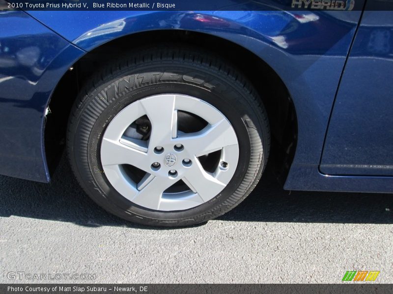 Blue Ribbon Metallic / Bisque 2010 Toyota Prius Hybrid V