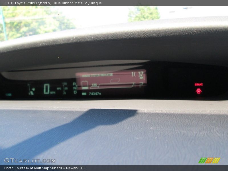 Blue Ribbon Metallic / Bisque 2010 Toyota Prius Hybrid V