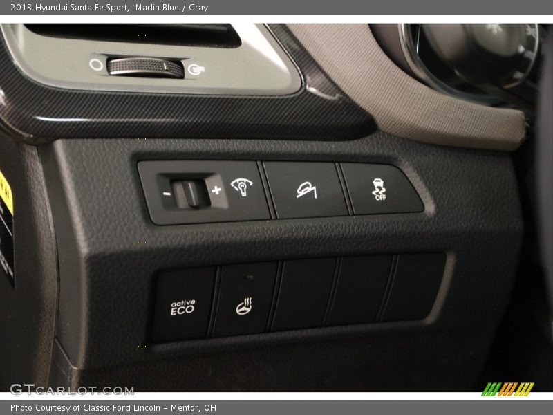 Marlin Blue / Gray 2013 Hyundai Santa Fe Sport