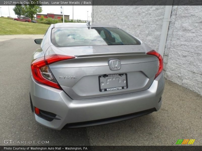 Lunar Silver Metallic / Black 2017 Honda Civic EX-T Sedan
