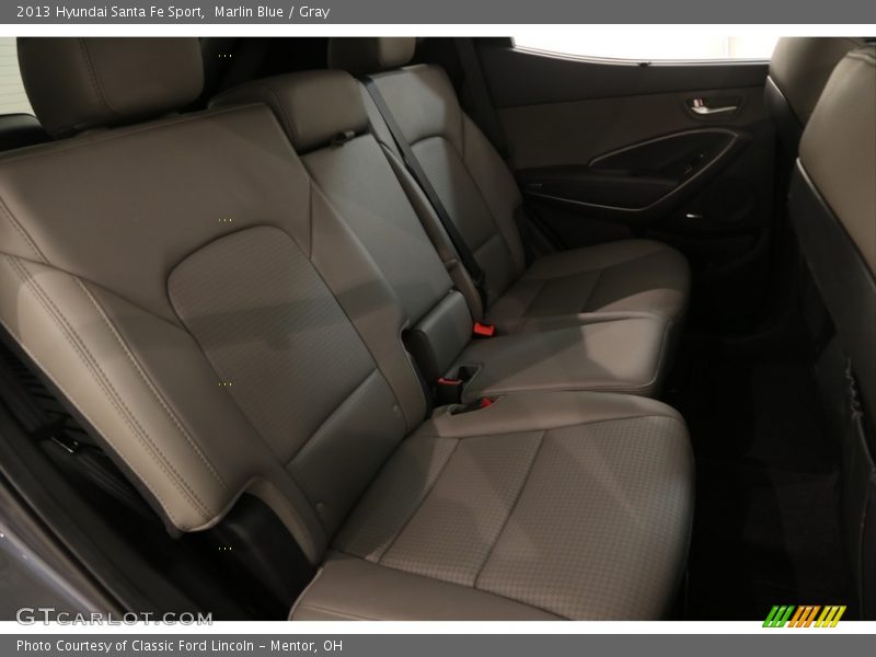 Marlin Blue / Gray 2013 Hyundai Santa Fe Sport