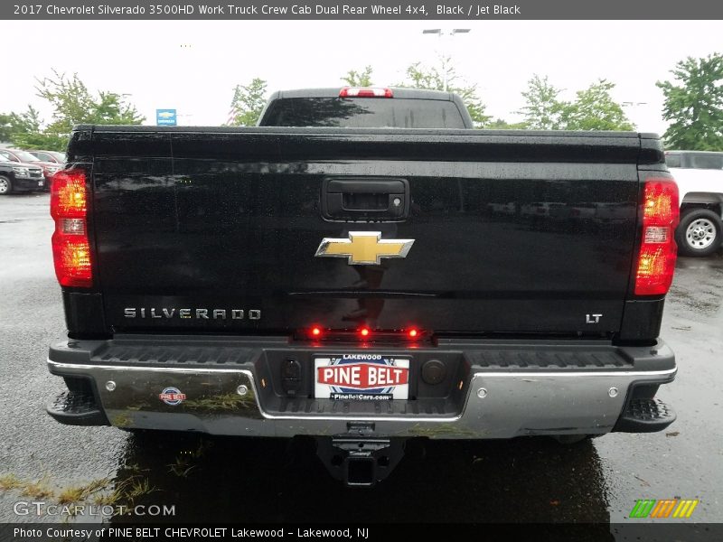 Black / Jet Black 2017 Chevrolet Silverado 3500HD Work Truck Crew Cab Dual Rear Wheel 4x4