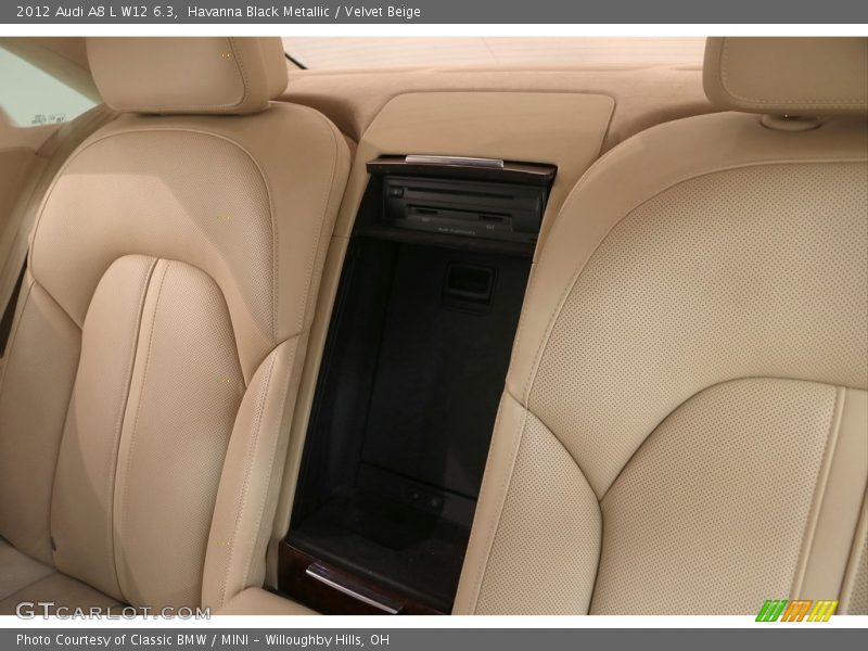 Rear Seat of 2012 A8 L W12 6.3