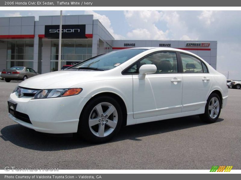 Taffeta White / Ivory 2006 Honda Civic EX Sedan