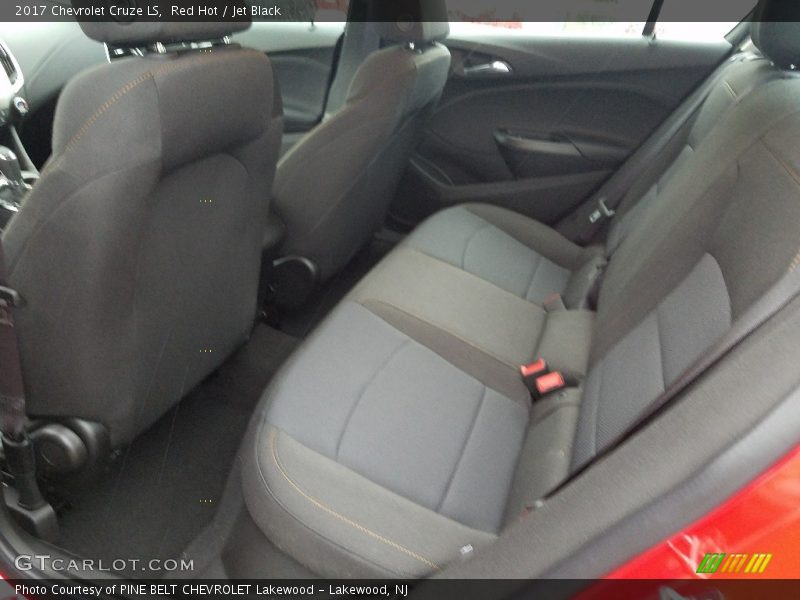 Red Hot / Jet Black 2017 Chevrolet Cruze LS